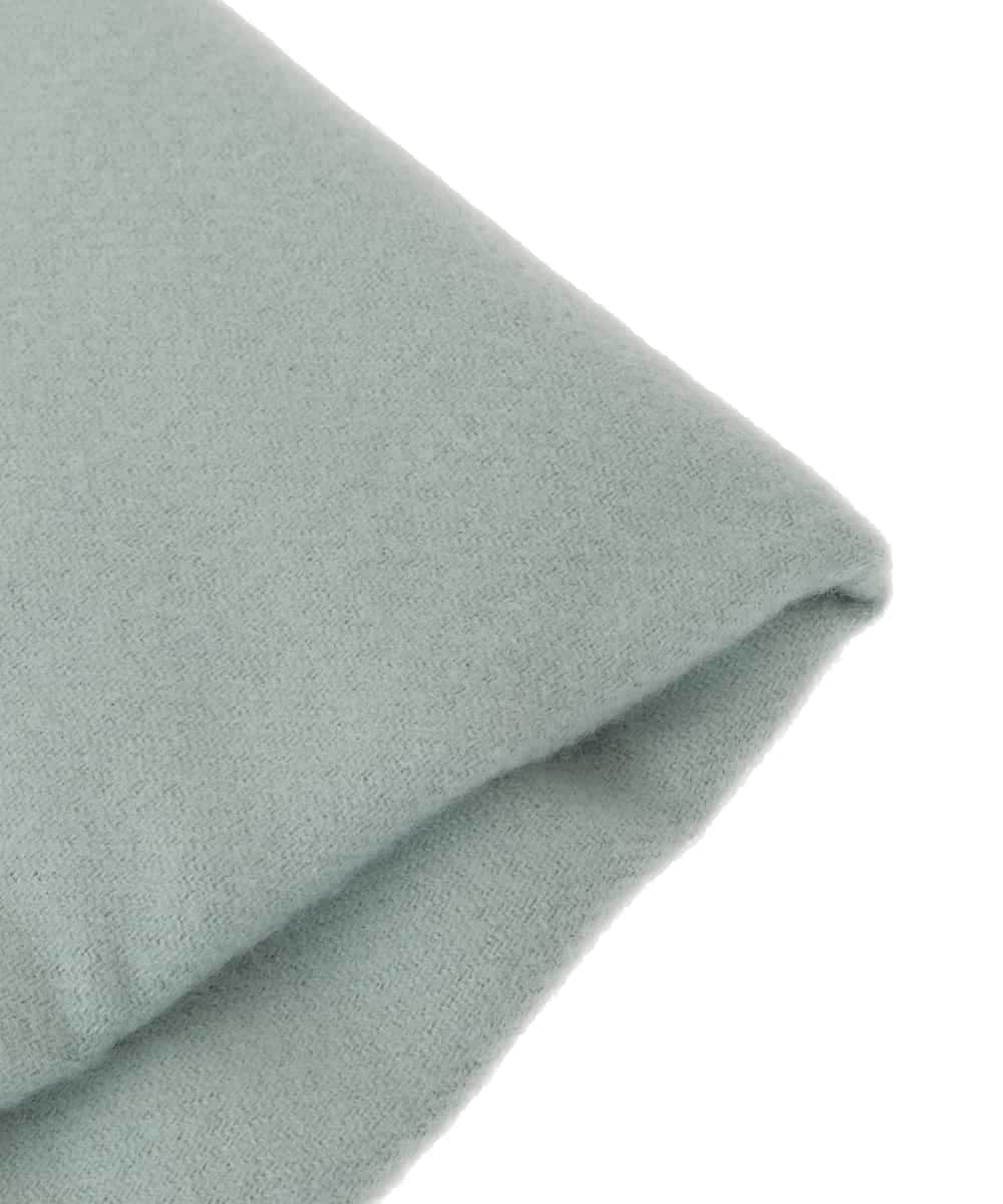 OZ3LA10039 eur3(エウルキューブ) カシミヤタッチストール ライトグリーン