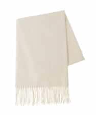 OZ3LA10039 eur3(エウルキューブ) カシミヤタッチストール アイボリー