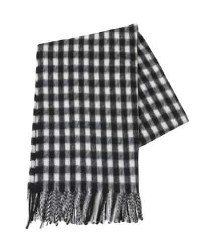 OZ3LV17039 eur3 【洗える】モノトーンカラーチェック柄ストール