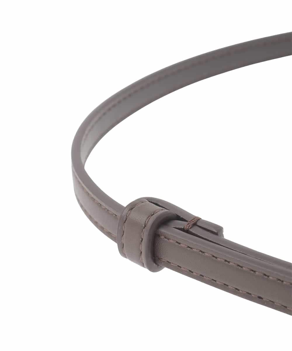 OZ4BD06039 eur3(エウルキューブ) デザインスライドベルト ブラウン