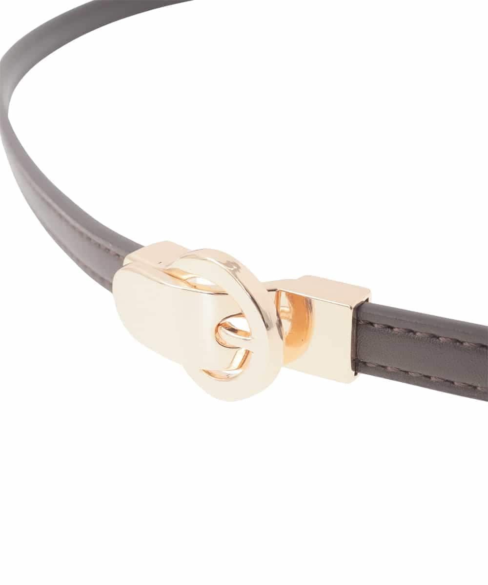 OZ4BD06039 eur3(エウルキューブ) デザインスライドベルト ブラウン