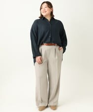 OZ4EA01054 eur3(エウルキューブ) 牛革ベーシックデザインベルト ブラウン(17）