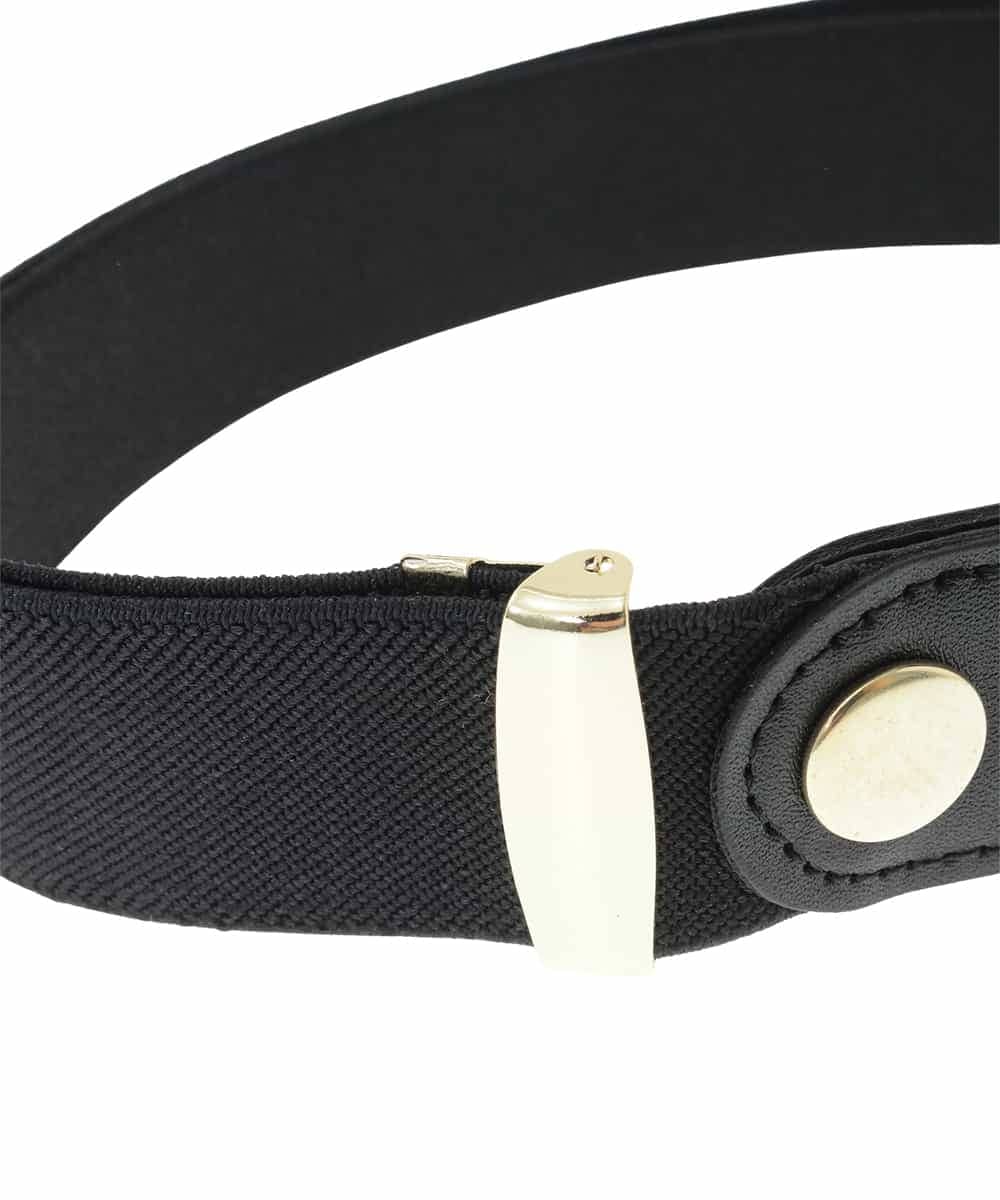 OZ4FD03034 eur3(エウルキューブ) プレーンスナップゴムベルト ブラック