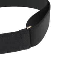 OZ4FD03034 eur3(エウルキューブ) プレーンスナップゴムベルト ブラック