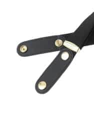 OZ4FD03034 eur3(エウルキューブ) プレーンスナップゴムベルト ブラック