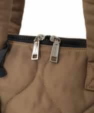 OZ5AD26079 eur3(エウルキューブ) 【マルチWAY】キルティングフラットバッグ ベージュ