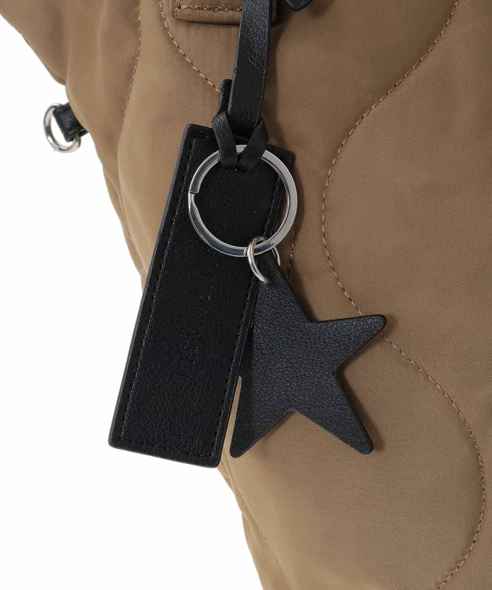 OZ5AD26079 eur3(エウルキューブ) 【マルチWAY】キルティングフラットバッグ ベージュ