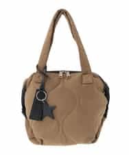 OZ5AD26079 eur3(エウルキューブ) 【マルチWAY】キルティングフラットバッグ ベージュ