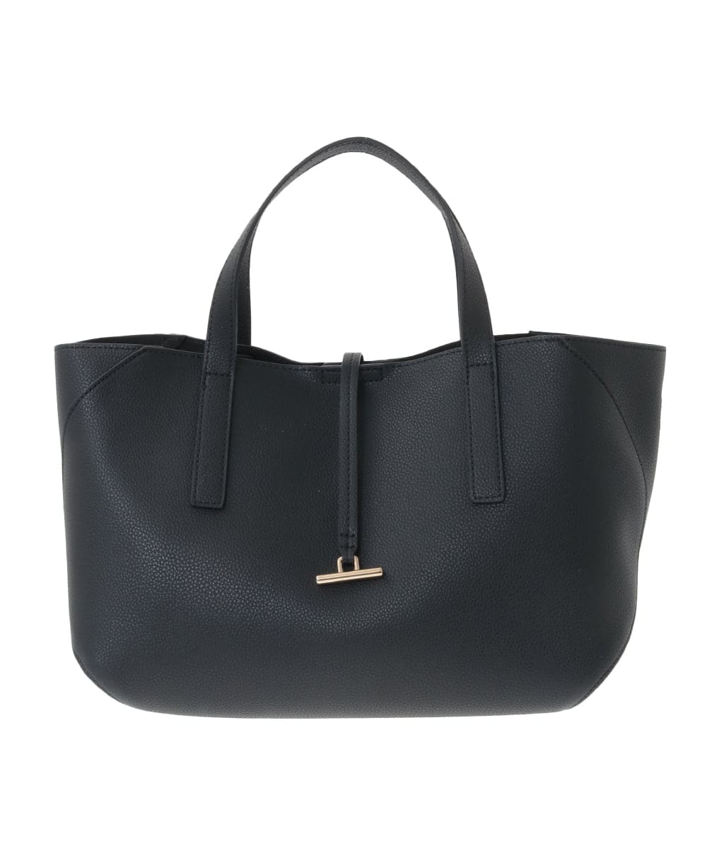 OZ5AD28089 eur3(エウルキューブ) 【2WAY】フェイクレザースクエアデザインバッグ ブラウン