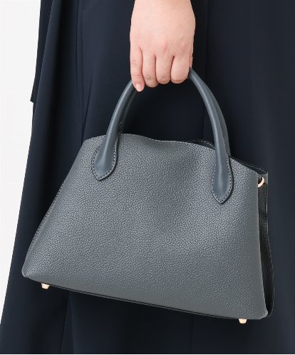 OZ5BD29089 eur3 【2WAY】レザー調コンパクトトートバッグ