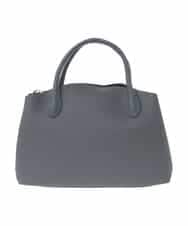 OZ5BD29089 eur3(エウルキューブ) 【2WAY】レザー調コンパクトトートバッグ グレー