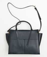 OZ5BP26075 eur3(エウルキューブ) 2WAYハンドバッグ ブラック(94)