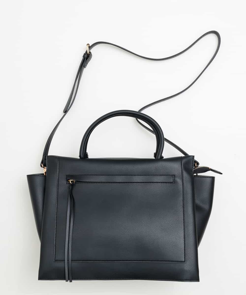 OZ5BP26075 eur3(エウルキューブ) 2WAYハンドバッグ ブラック(94)