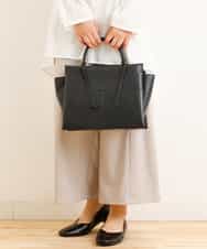 OZ5BP26075 eur3(エウルキューブ) 2WAYハンドバッグ ブラック(94)
