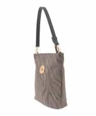 OZ5DD02079 eur3(エウルキューブ) ゼブラ箔デザイントートバッグ ブラウン