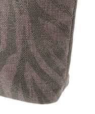 OZ5DD02079 eur3(エウルキューブ) ゼブラ箔デザイントートバッグ ブラウン