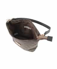 OZ5DD02079 eur3(エウルキューブ) ゼブラ箔デザイントートバッグ ブラウン