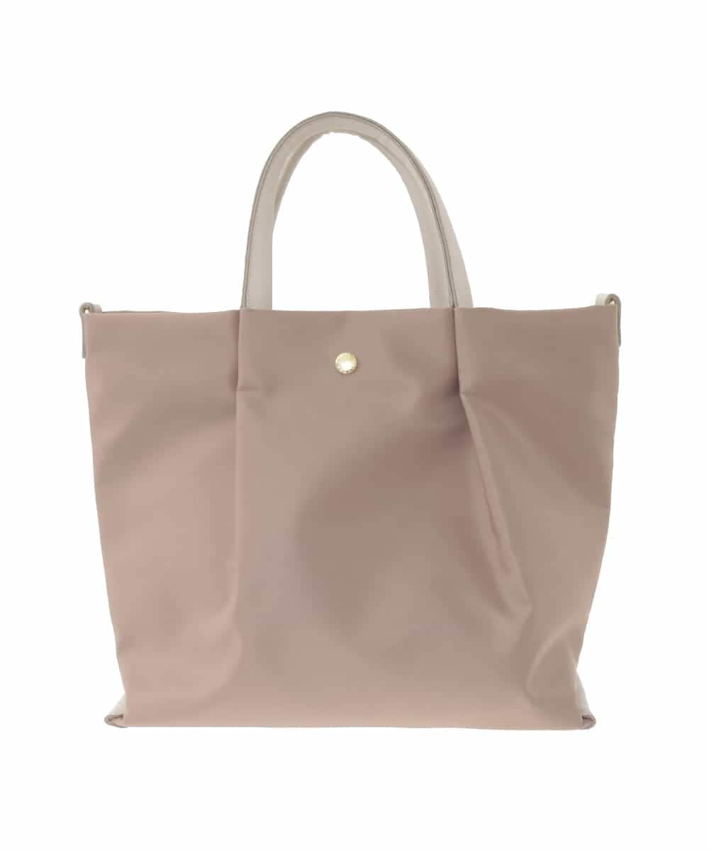 OZ5DD51049 eur3(エウルキューブ) 【撥水】肩楽ナイロン2WAYバッグ ベージュ