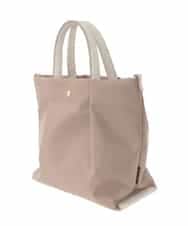 OZ5DD51049 eur3(エウルキューブ) 【撥水】肩楽ナイロン2WAYバッグ ベージュ