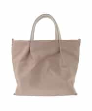 OZ5DD51049 eur3(エウルキューブ) 【撥水】肩楽ナイロン2WAYバッグ ベージュ