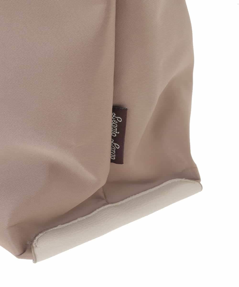 OZ5DD51049 eur3(エウルキューブ) 【撥水】肩楽ナイロン2WAYバッグ ベージュ