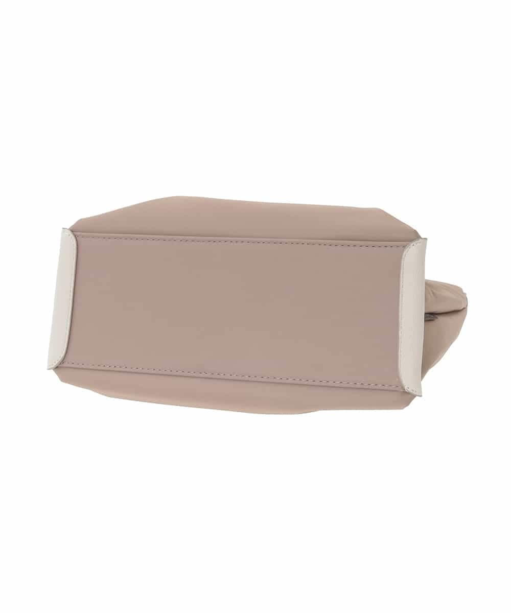 OZ5DD51049 eur3(エウルキューブ) 【撥水】肩楽ナイロン2WAYバッグ ベージュ