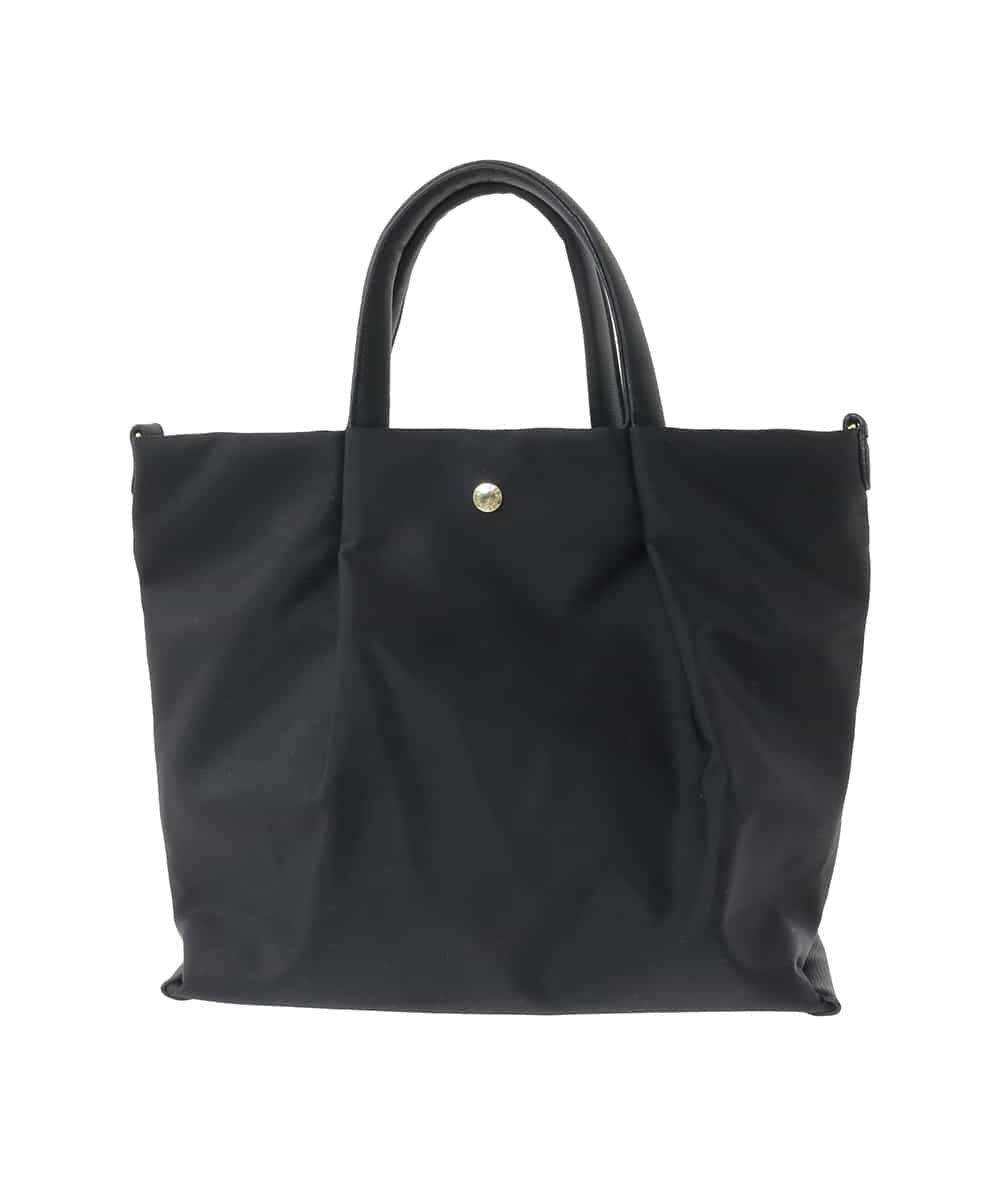 OZ5DD51049 eur3(エウルキューブ) 【撥水】肩楽ナイロン2WAYバッグ ブラック