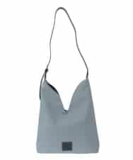 OZ5ED05044 eur3(エウルキューブ) Vカットフェイクレザーショルダーバッグ グレー