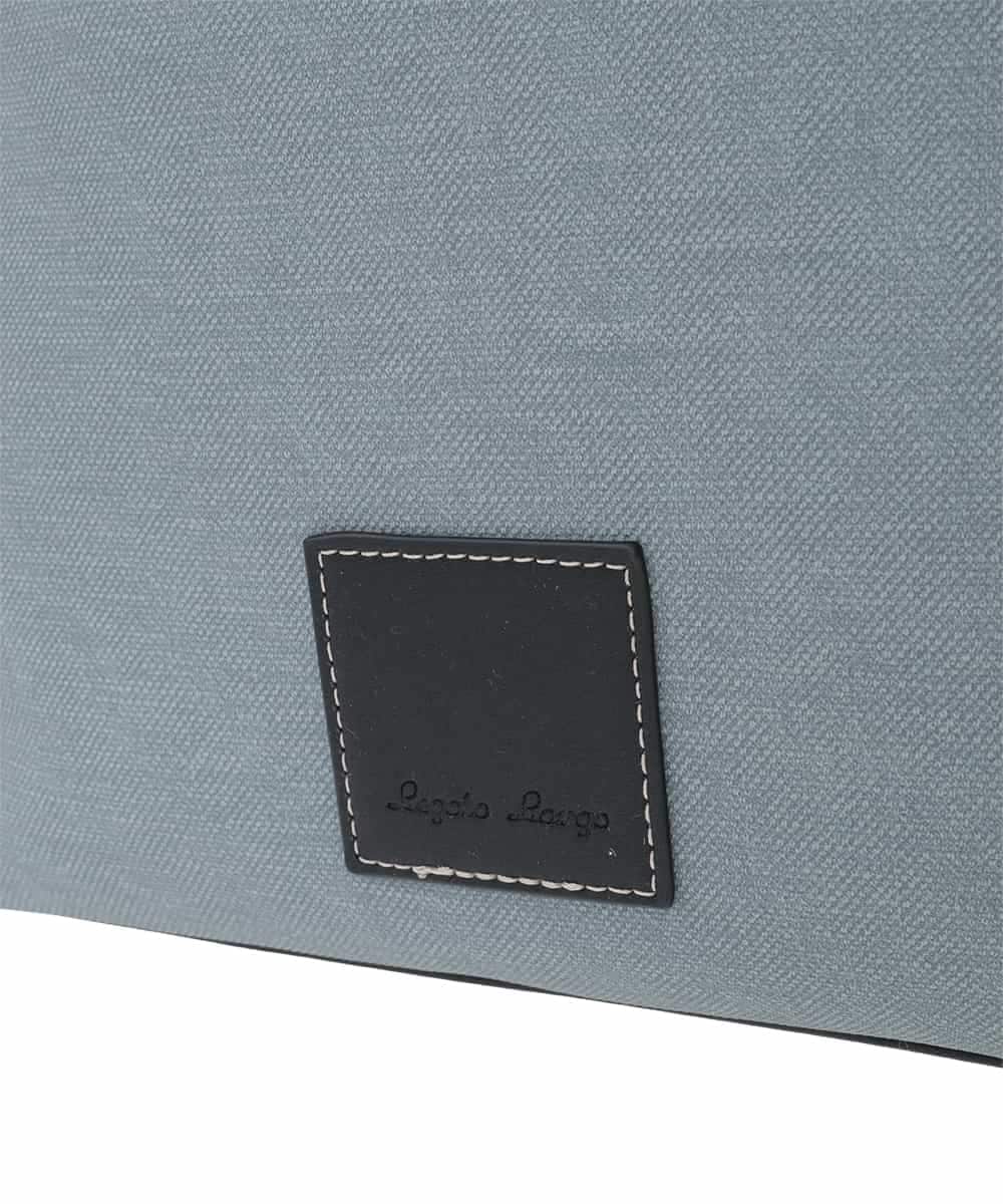 OZ5ED05044 eur3(エウルキューブ) Vカットフェイクレザーショルダーバッグ グレー