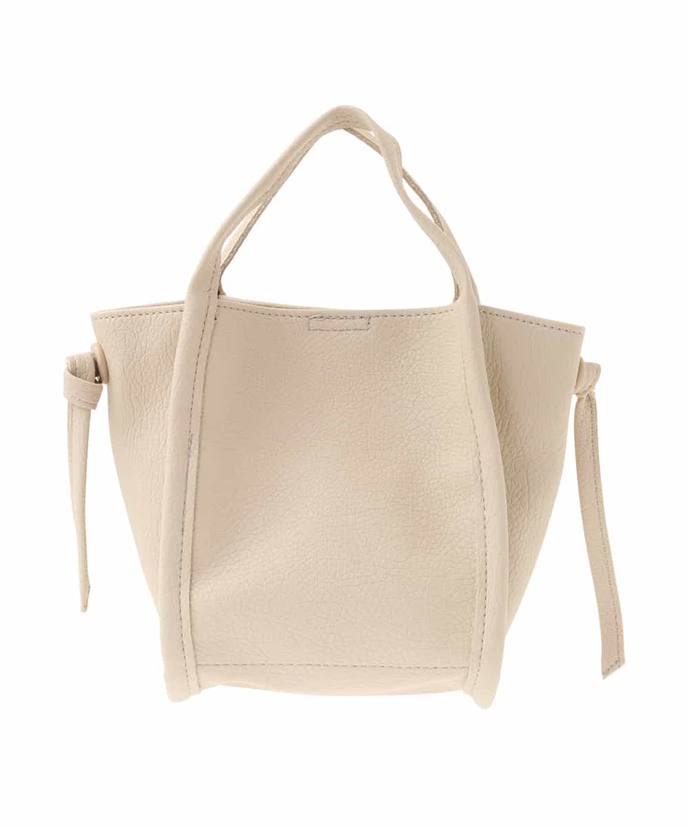 OZ5FA09049 eur3(エウルキューブ) スクエアフォルムトートバッグ アイボリー(80)