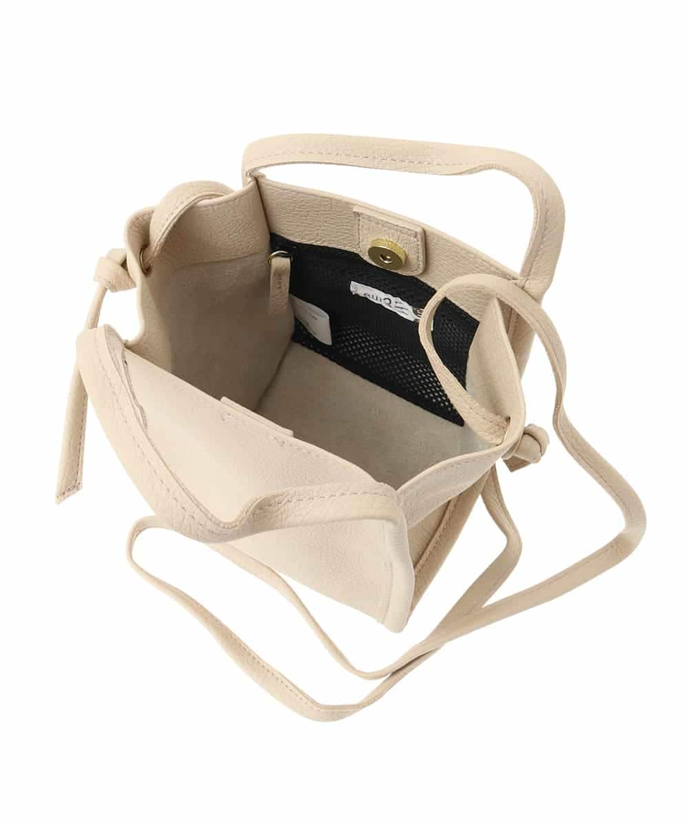 OZ5FA09049 eur3(エウルキューブ) スクエアフォルムトートバッグ アイボリー(80)