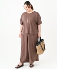 OZ5GV11079 eur3(エウルキューブ)  【2WAY】異素材ドッキングペーパートート ブラック
