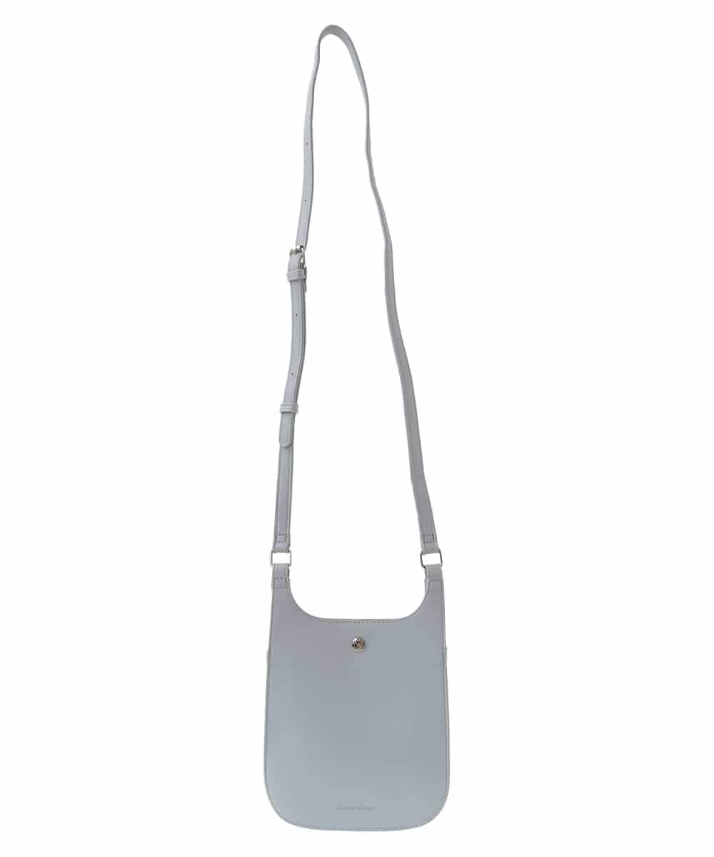OZ5HA11039 eur3(エウルキューブ) コンパクトデザインショルダーバッグ ライトグレー(91)