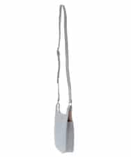 OZ5HA11039 eur3(エウルキューブ) コンパクトデザインショルダーバッグ ライトグレー(91)