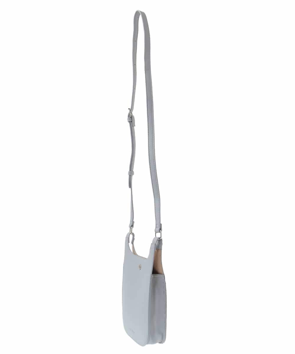 OZ5HA11039 eur3(エウルキューブ) コンパクトデザインショルダーバッグ ライトグレー(91)