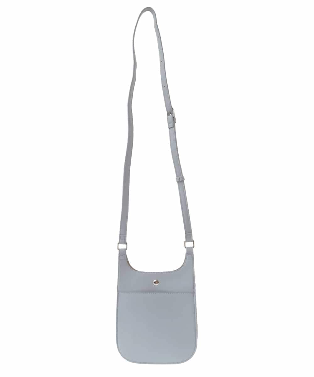 OZ5HA11039 eur3(エウルキューブ) コンパクトデザインショルダーバッグ ライトグレー(91)