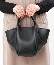 OZ5IS09055 eur3(エウルキューブ) 【maison vert】2WAYトートバッグ ブラック(94)