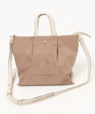 OZ5JA51049 eur3(エウルキューブ) 肩楽ナイロン2WAYショルダーバッグ ベージュ(82)