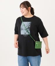 OZ5JD15069 eur3(エウルキューブ) カウレザーウォレットショルダーバッグ グリーン