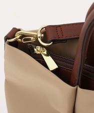 OZ5JD55049 eur3(エウルキューブ) 【撥水】肩楽ナイロン2WAYバッグ ベージュ