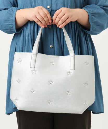 OZ5KA22064 eur3 スター刺繍トートバッグ