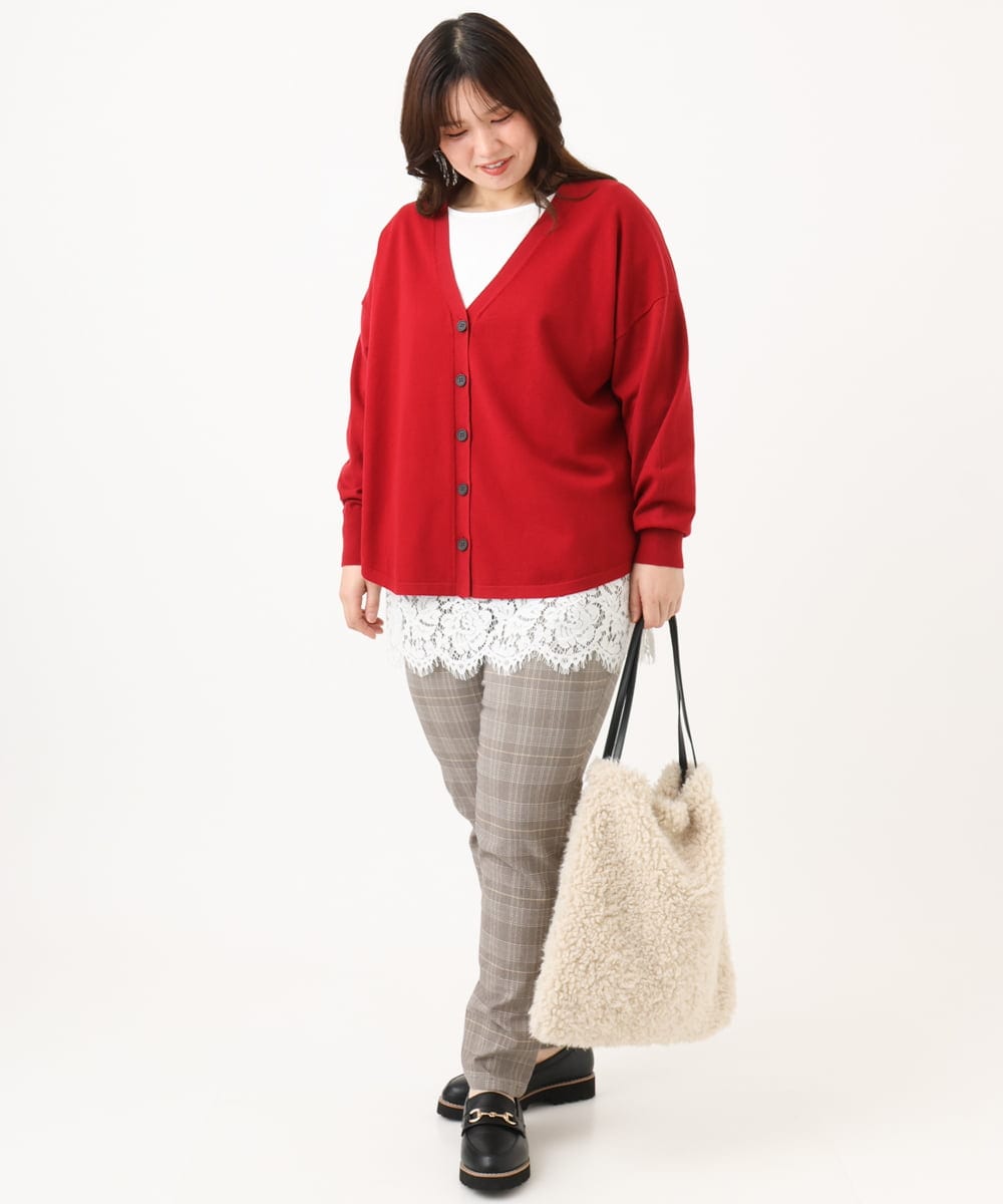 OZ5KD21069 eur3(エウルキューブ) ボアスクエアトートバック アイボリー