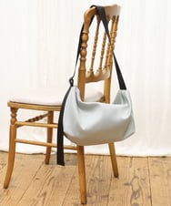 OZ5KD22069 eur3(エウルキューブ) メッシュナイロンショルダーバッグ シルバー
