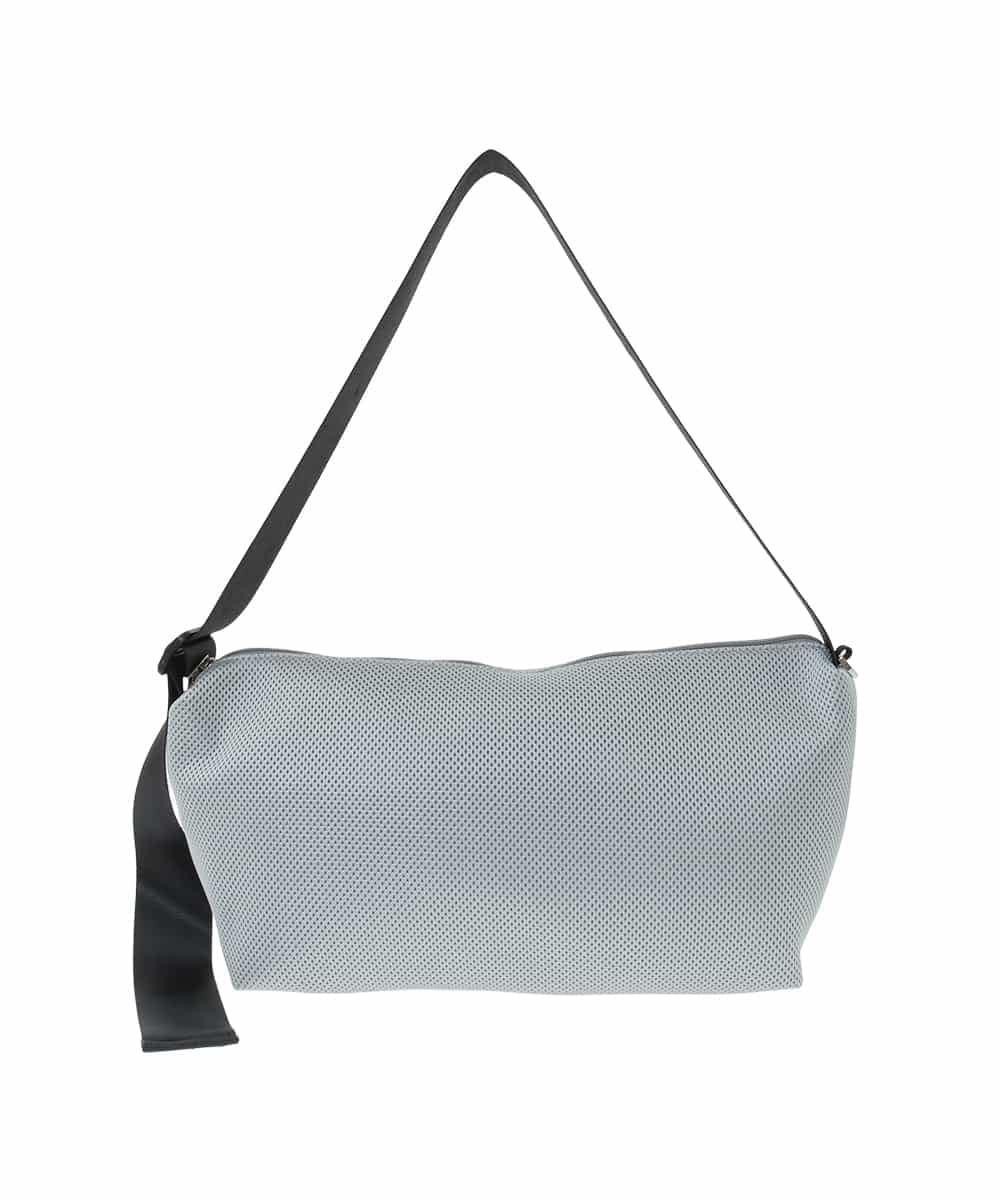 OZ5KD22069 eur3(エウルキューブ) メッシュナイロンショルダーバッグ シルバー