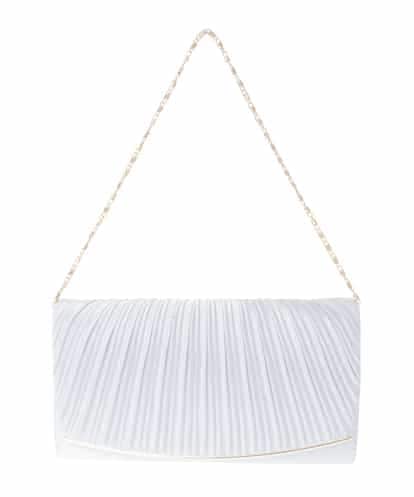 OZ5LA25069 eur3 【2WAY】プリーツデザインクラッチバッグ