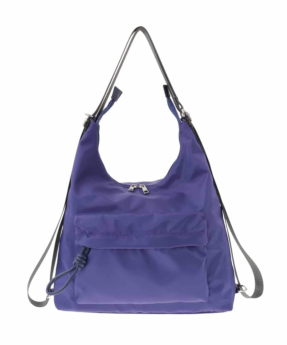OZ5LD23079 eur3(エウルキューブ) 【2WAY/軽量】ナイロンショルダーバッグ ブルー