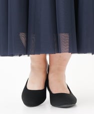 OZ6BD12089 eur3(エウルキューブ) ベーシックソフトパンプス ブラック