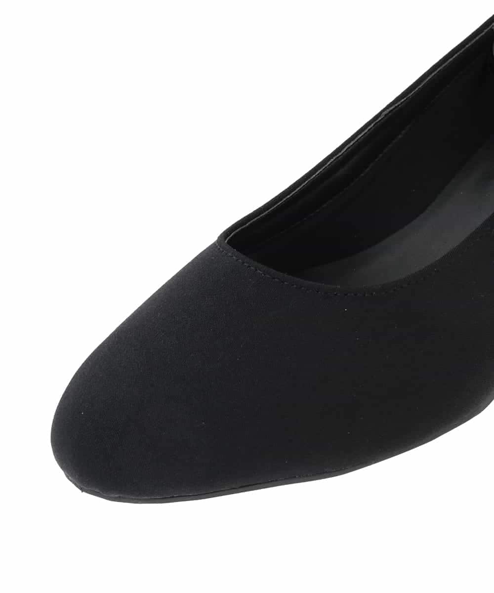OZ6BD12089 eur3(エウルキューブ) ベーシックソフトパンプス ブラック