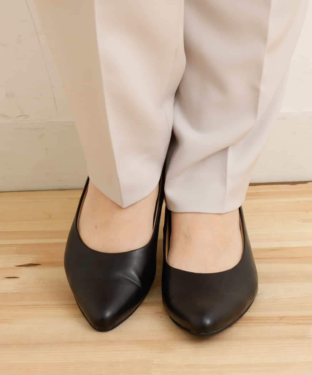 OZ6BP10070 eur3(エウルキューブ) 【幅広さんOK！ワイズ4E】ベーシックパンプス ブラック(94)
