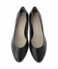 OZ6CD01089 eur3(エウルキューブ) 【幅広さんOK！ワイズ3E】キトゥンヒールパンプス ブラック